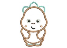 Stickmuster - Kleiner Dino